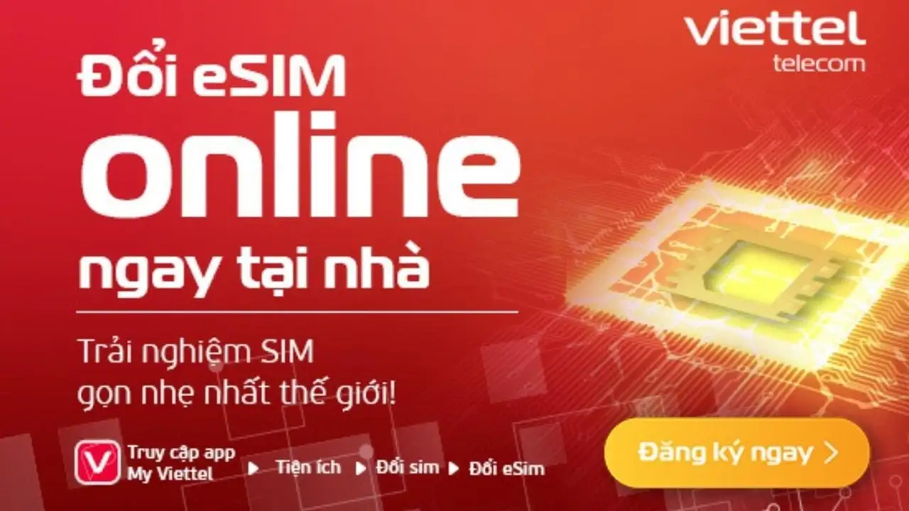 Viettel làm eSIM từ lâu và chuyển online dễ như ăn cháo