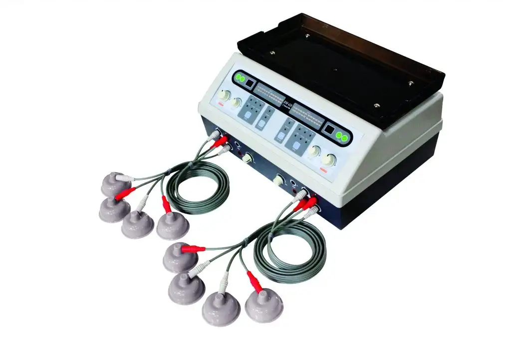 Máy xung điện vật lý trị liệu giúp giảm đau cơ nhanh chỉ sau 10 phút sử dụng