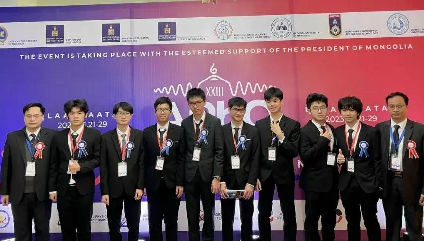 Thành tích toàn diện của đoàn Việt Nam tại Olympic Vật lý